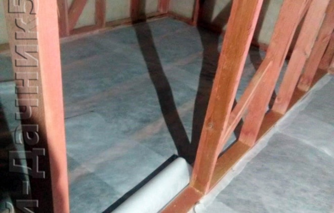 3 Каркасно-щитовой дом 6×6, 60 м², Ленинградская обл., Деревня Моршагино (1)